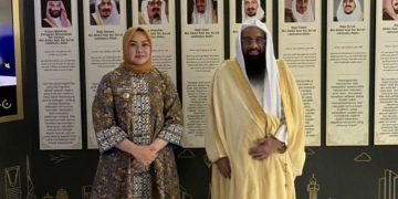 Wali Kota Kendari, Siska Karina Imran saat bertemu Kedutaan Arab Saudi