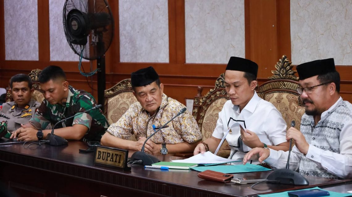 Penetapan zakat fitrah 1447 H Pemda Konut