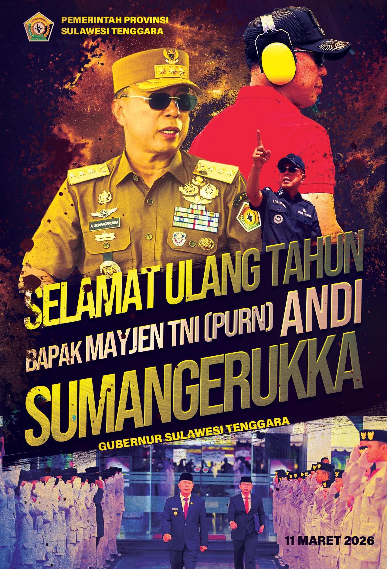 Bupati Konawe Ucapkan Selamat Ulang Tahun ke-63 Untuk Gubernur Sultra