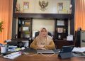 Kepala BKAD Konsel, Dr. Hj. Marwiyah Tombili, SE., Msc.