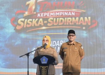 Wali Kota Kendari, Siska Karina Imran dan Wakil Wali Kota, Sudirman