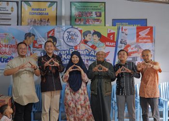 Asmo Sulsel berbagi di Panti Asuhan Al Wahab