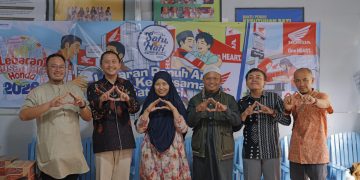 Asmo Sulsel berbagi di Panti Asuhan Al Wahab