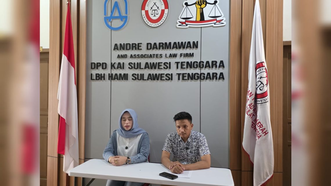 IF istri sah Polisi AK bersama kuasa hukum meluruskan kasus viral suaminya yang merupakan Perwira Polisi Konsel