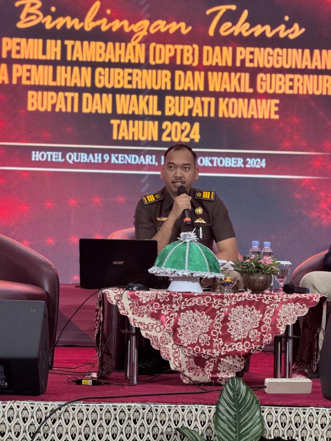 Kepala Seksi Intelijen Kejari Konawe, M. Anhar L. Bharadaksa