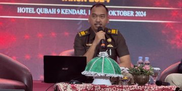 Kepala Seksi Intelijen Kejari Konawe, M. Anhar L. Bharadaksa