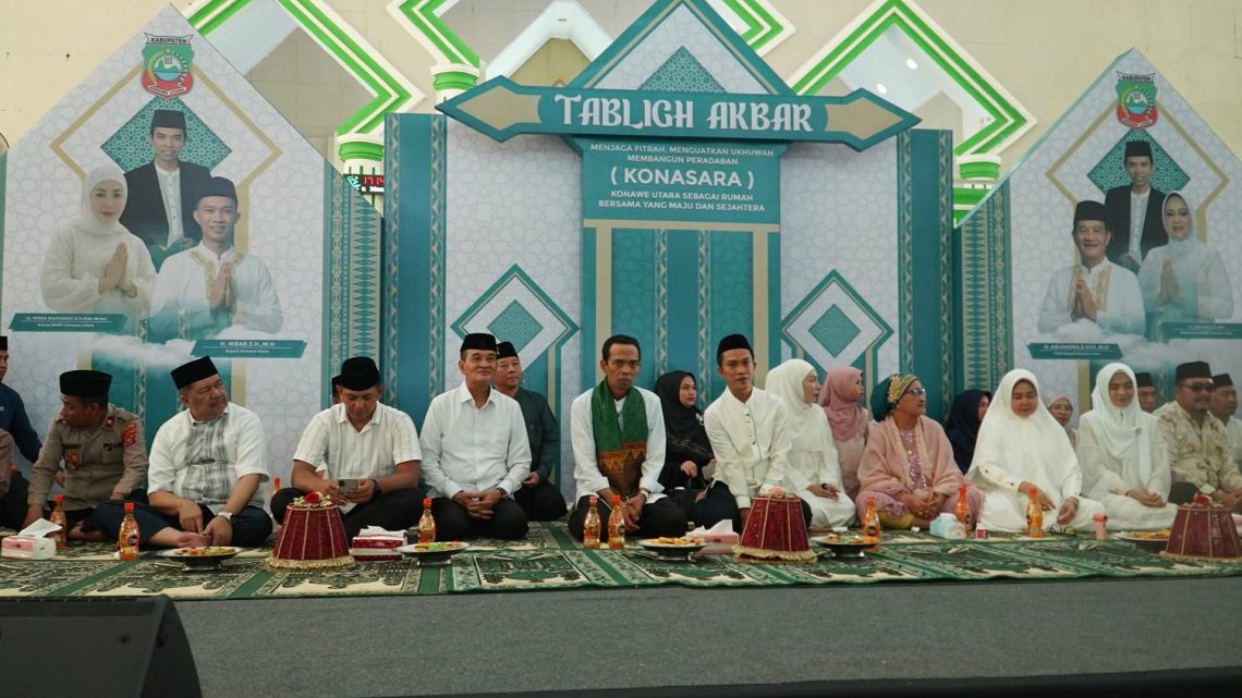 Tabligh Akbar dan Halal Bihalal Pemda Konut bersama Ustadz Abdul Somad