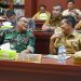 Wabup Konut saat menghadiri rapat persiapan TMMD di Korem 143/Halu Oleo
