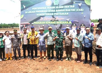 Konawe Perkuat Sektor Pertanian, Garap 1.400 Hektare Sawah Baru Lewat Program CSR 11 Konawe Perkuat Sektor Pertanian, Garap 1.400 Hektare Sawah Baru Lewat Program CSR