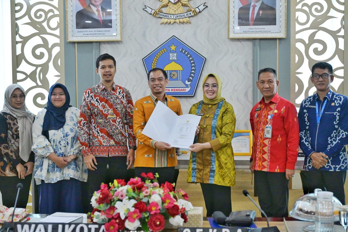 Wali Kota Kendari Sambut BPK, Tekankan Transparansi Pemeriksaan LKPD 2025