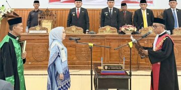PAW DPRD Konsel, Yuliati Resmi Jadi Wakil Ketua I Gantikan Ronald Rante Alang