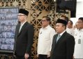 Staf Khusus Menteri Imigrasi dan Pemasyarakatan, Ir. H. Abdullah Rasyid, ME (Kacamata)