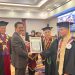 Ketua Pembina Unsultra, Nur Alam saat menghadiri acara wisuda baru-baru ini