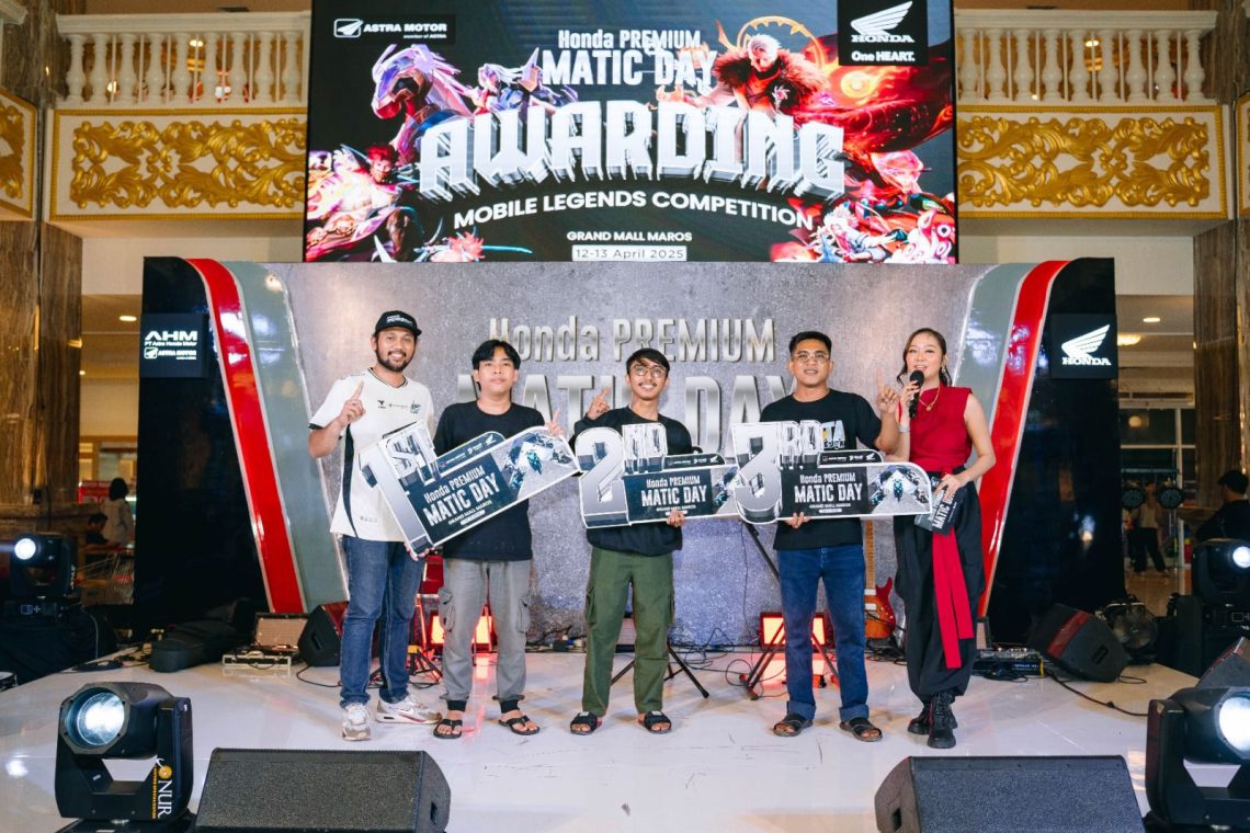 Honda Premium Matic Day (HPMD) 2026, berlangsung 17-19 April di Grand Mall Maros