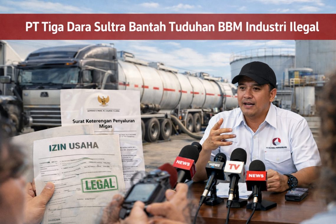 Dituding Kelola BBM Ilegal, PT Tiga Dara Perkasa Sultra: Kami Beroperasi Sah dan Legal