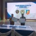 Bupati Konsel, Irham Kalenggo saat MoU dengan Kemenhub RI
