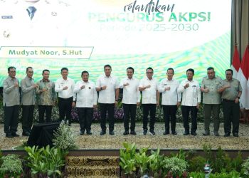 Pelantikan pengurus AKPSI, Bupati Konsel jabat wakil ketua