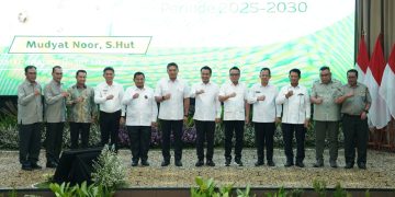 Pelantikan pengurus AKPSI, Bupati Konsel jabat wakil ketua