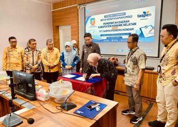 Pemda Konsel kerja sama dengan Taspen