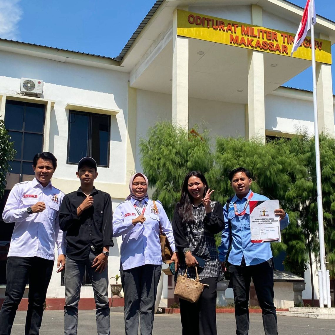 LBH HAMI memgawal kasus dugaan penganiayaan di Oditur Militer Makassar