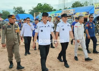 Ika-Wahyu mengecek langsung persiapan HUT Konsel