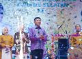 Pembukaan expo pembangunan HUT Konsel yang dibuka oleh Bupati Irham Kalenggo dan dimeriahkan artis ibu kota