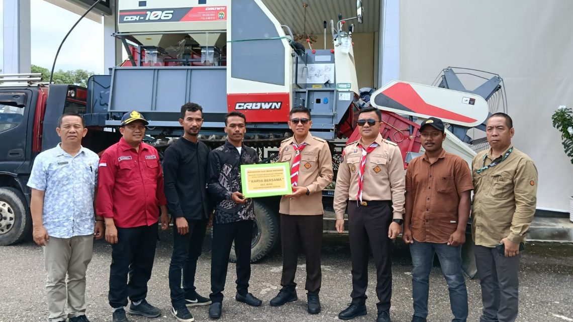 Menuju Swasembada, Pemda Konsel Perkuat Brigade Pangan Dengan Alsintan Modern