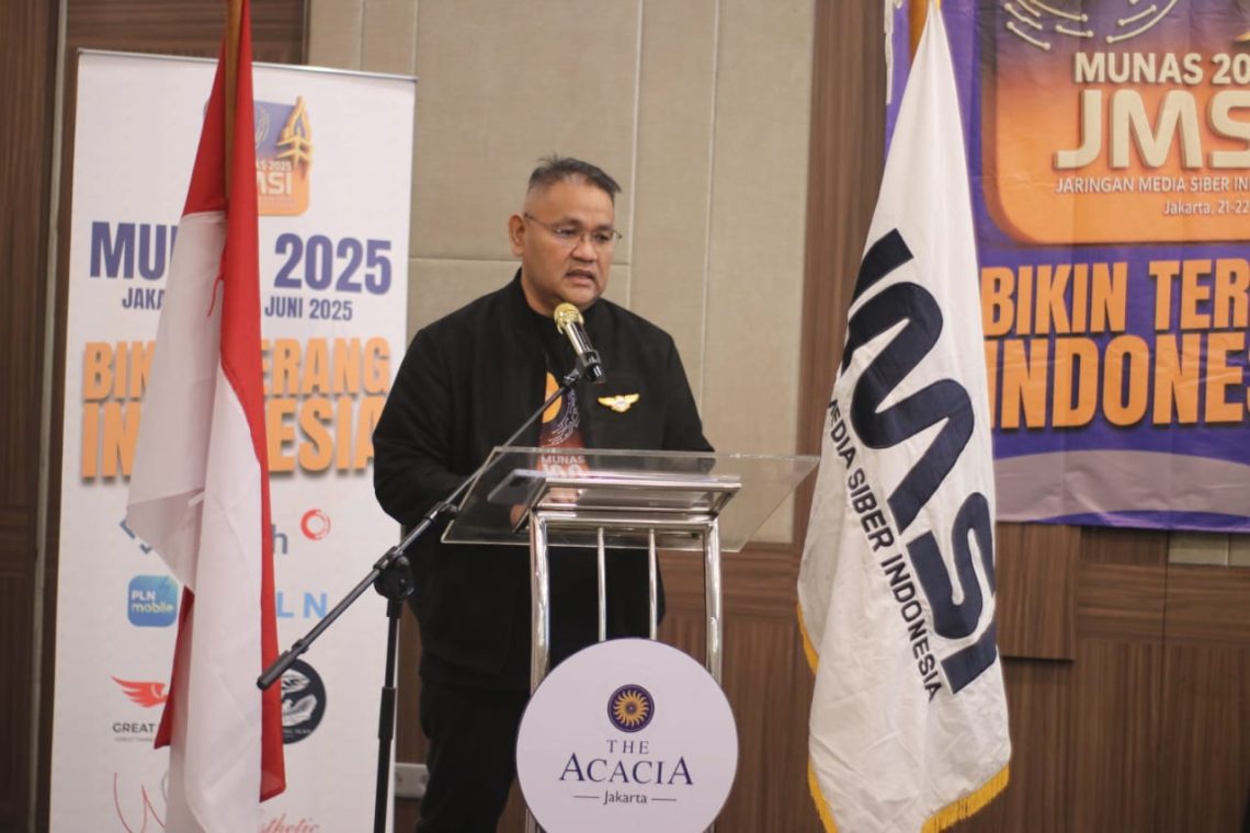 Ketua Umum Jaringan Media Siber Indonesia (JMSI) Dr. Teguh Santosa