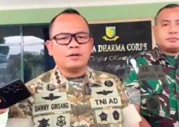 Dandim Kendari Kolonel Arm Danny A.P. Girsang