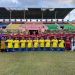 Laga persahabatan PS Garuda VS DPRD Konsel
