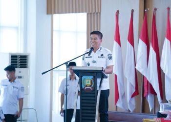 Bupati Konsel, Irham Kalenggo memimpin Rakor TPID