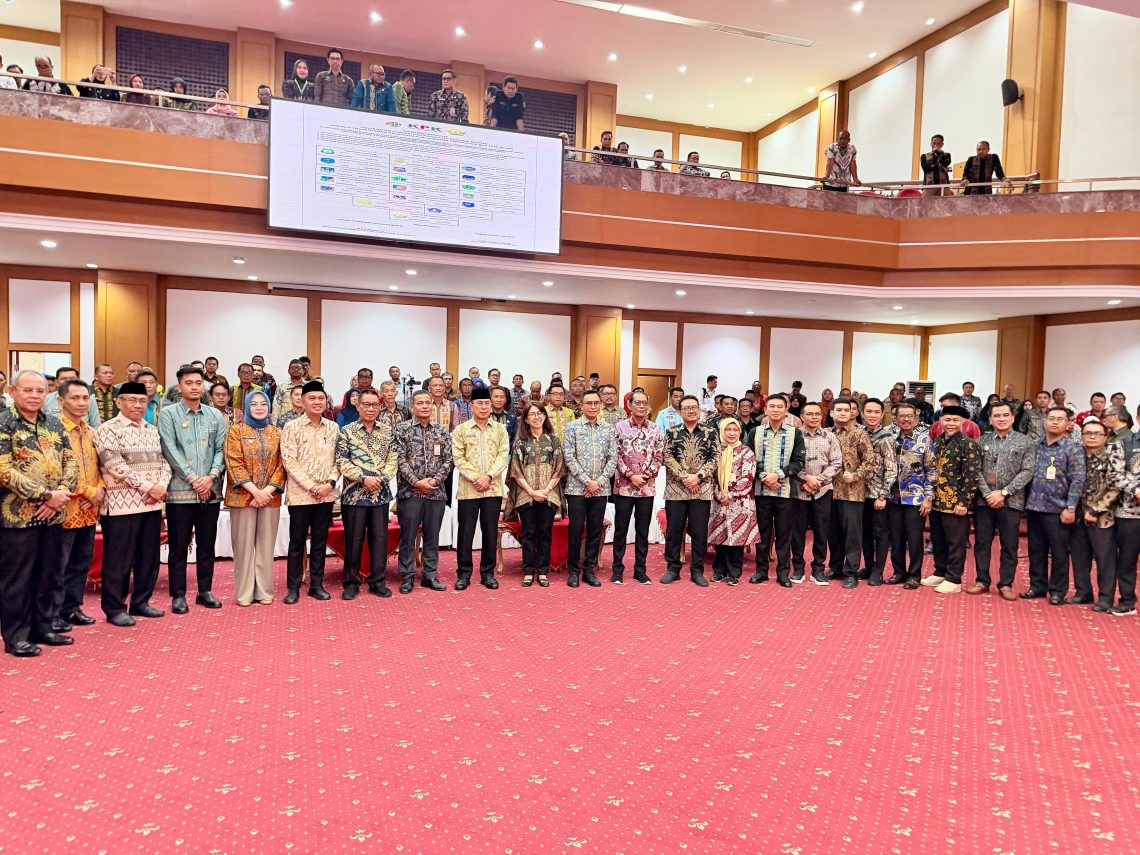Rakor Pencegahan Korupsi Bidang Pertanahan dan Aset BMD di Kantor Gubernur Sultra