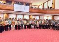Rakor Pencegahan Korupsi Bidang Pertanahan dan Aset BMD di Kantor Gubernur Sultra