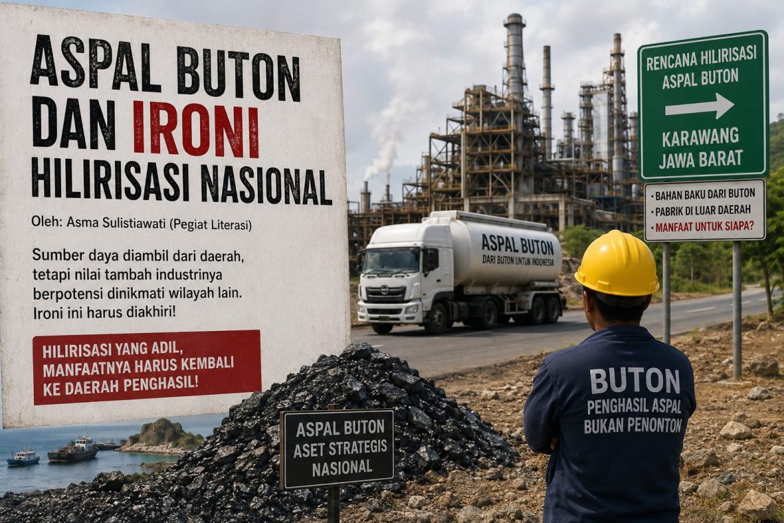 Aspal Buton dan Ironi Hilirisasi Nasional