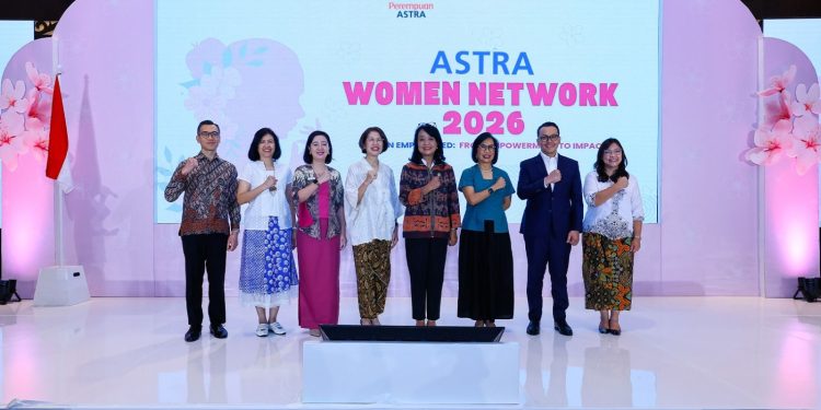 Astra Women Network 2026 yang berlangsung di Menara Astra, Jakarta, pada Selasa (12/5/2026).
