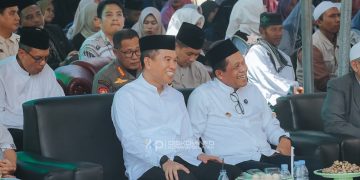 Wagub Sultra bersama Bupati Konsel menghadiri milad Ponpes Minhajut Thullab
