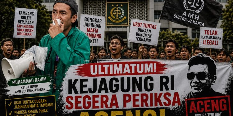AMH Sultra-Jakarta mendesak Kejagung mengusut dugaan jaringan mafia tambang dalam perkara PT Toshida
