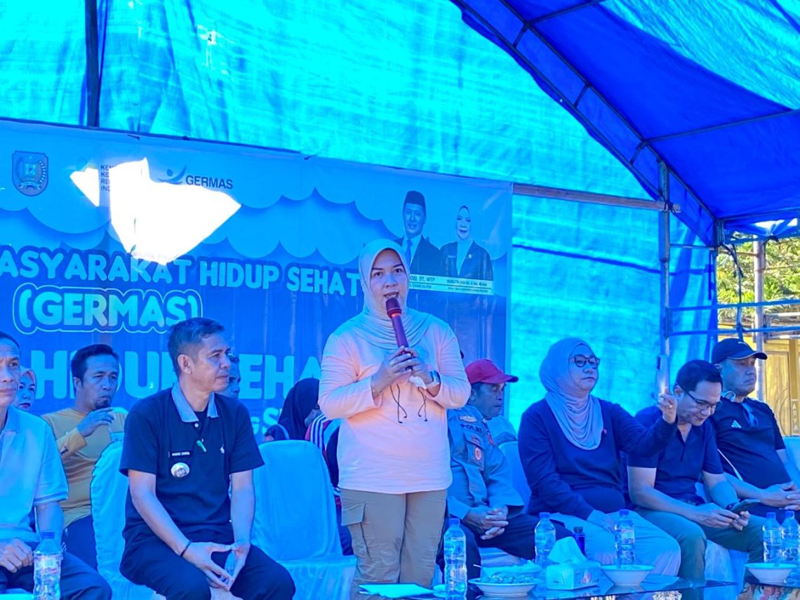 Kegiatan Germas dan Aksi Bergizi di Kecamatan Wolasi yang dilaksanakan Dinkes Konsel