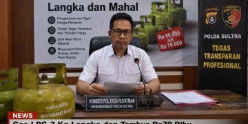Gas LPG 3 Kg Langka dan Mahal, Polda Sultra Awasi Distribusi Hingga Pengecer 1 Dirreskrimsus Polda Sultra, Kombes Pol Dodi Ruyatman