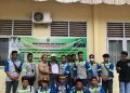 Eks karyawan PT Hillcon saat melaporkan permasalahan kewajiban yang belum dibayarkan perusahaan ke Disnaker