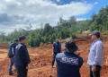 Polda Sultra saat melakukan pemeriksaan belum lama ini, di sejumlah titik area konsesi PT BBDM hingga akhirnya aktivitas pertambangan perusahaan dihentikan