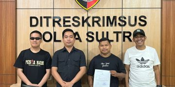 AJI, IJTI dan KKJ Laporkan Pelaku Doxing Wartawan Kendari ke Polda Sultra