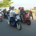 Asmo Sulsel Gelar Scoopy Riding, Padukan Keselamatan, Kreativitas, dan Kebersamaan 17 Scoopy Riding yang digelar oleh Asmo Sulsel