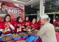 Peluncuran program makan gratis oleh GPIM di Konawe
