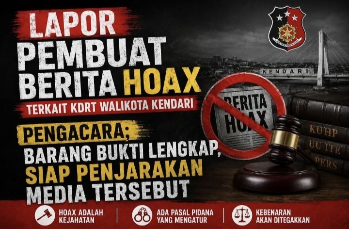 KKJ Sultra Kecam Anggota DPRD Kendari Yang Sebut Berita KDRT Wali Kota Hoaks 10 KKJ Sultra Kecam Anggota DPRD Kendari Yang Sebut Berita KDRT Wali Kota Hoaks