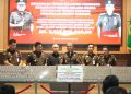 Kejati Sultra saat menggelar kegiatan penyerahan/penyetoran ke Khas Negara Uang Tunai berupa Pendapatan Negara Bukan Pajak (PNBP) Senilai Rp. 9.747.970.000