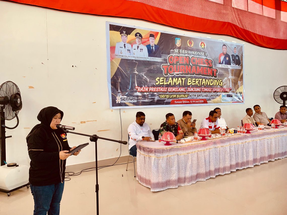 PERCASI Konsel Gelar Turnamen Catur Terbuka, Diikuti 13 Daerah di Sultra 10 PERCASI Konsel Gelar Turnamen Catur Terbuka, Diikuti 13 Daerah di Sultra
