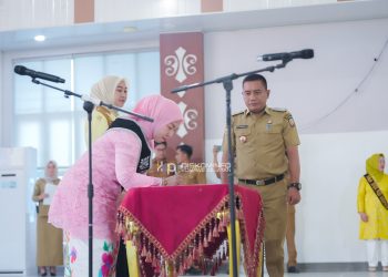 Pelantikan Bunda PAUD, Pengukuhan Ketua TP PKK, serta Pengukuhan Bunda Literasi tingkat Kecamatan dan Kelurahan/Desa se Konsel periode 2026–2030