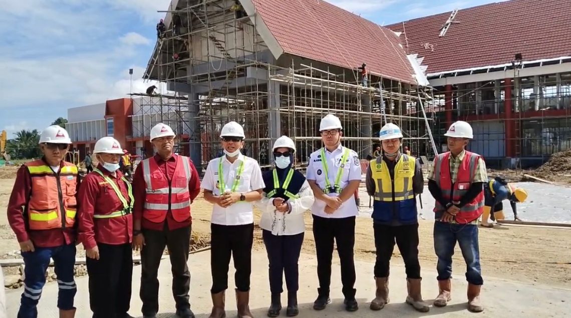 Bupati Irham Tinjau Pembangunan SMA Unggul Garuda di Konsel, Siap Diresmikan Juli 2026