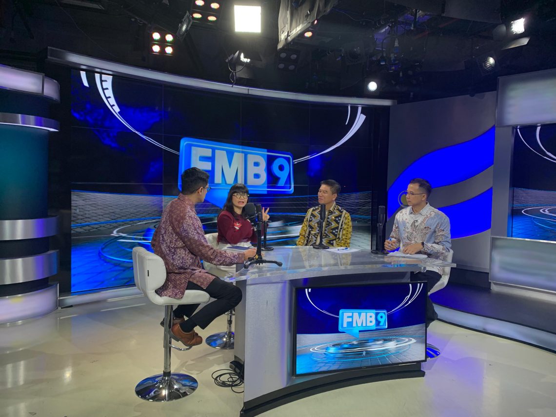 Bupati Irham Kalenggo saat menghadiri FMB9 yang diselenggarakan oleh Direktorat Jenderal Komunikasi Publik dan Media, Kementerian Komunikasi dan Digital Republik Indonesia